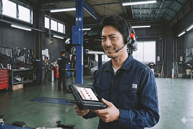 もちろん、診断機の基本機能は標準装備！