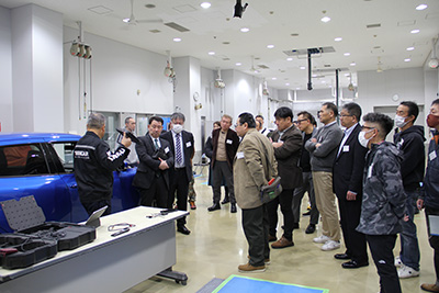 本部青年経営研究会「スキャンツール研修会」に代表の堀口と相澤が登壇しました