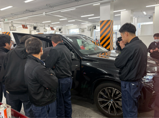 【勉強会レポート】大手中古車販売会社様向けにスキャンツール実践講習会を開催