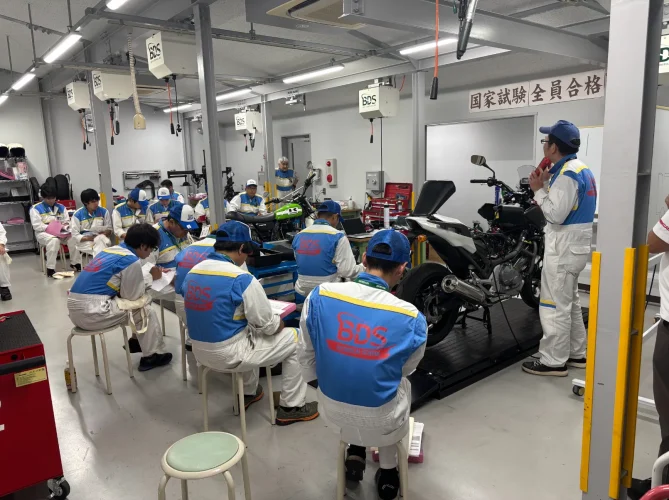 【勉強会レポート】BDS様の講習「テクニカルスクール」でバイク診断機「M70 MOTO」をご活用いただきました